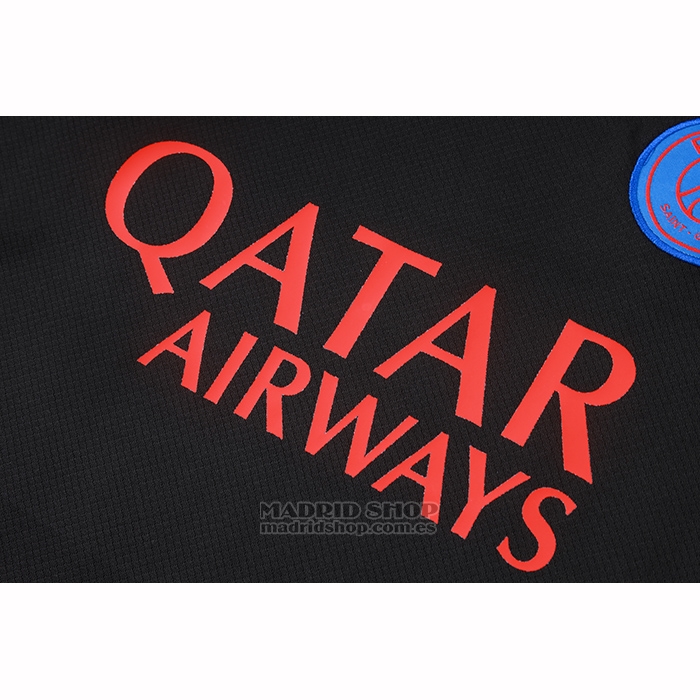 Chandal del Paris Saint-Germain Manga Corta 2026-2027 Negro - Pantalon Corto